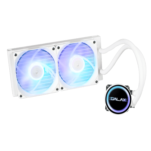 Galax Hydro Vortex 240R ARGB 240mm CPU Liquid Cooler (White)